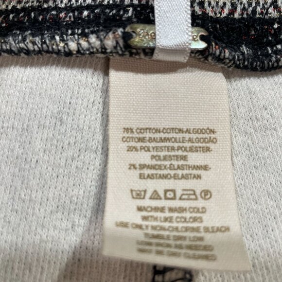 Free People Jacquard Skinny Pants Womens S Boho Cottagecore Festival Neutral - Picture 10 of 10